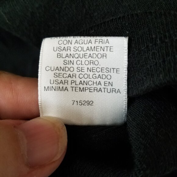 Worthington Stretch Black Button up V Neck Cardigan Size 2X - Picture 7 of 12